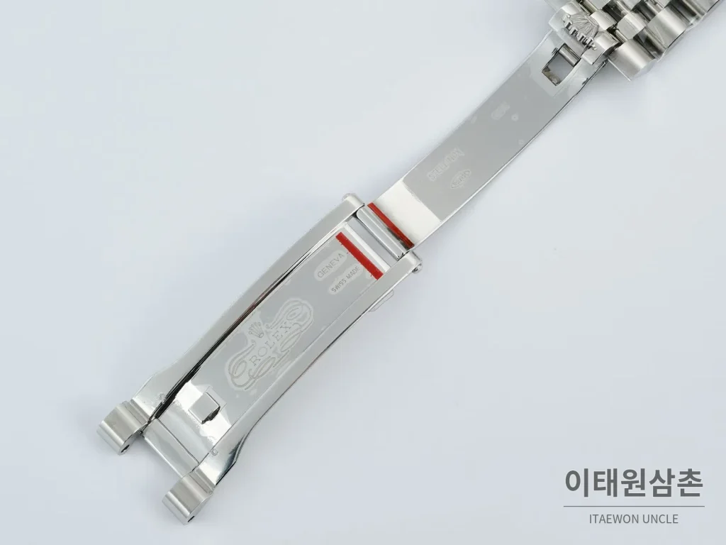 롤렉스 데이트저스트 36 904L 스틸 오토매틱 36mm 화이트 다이얼