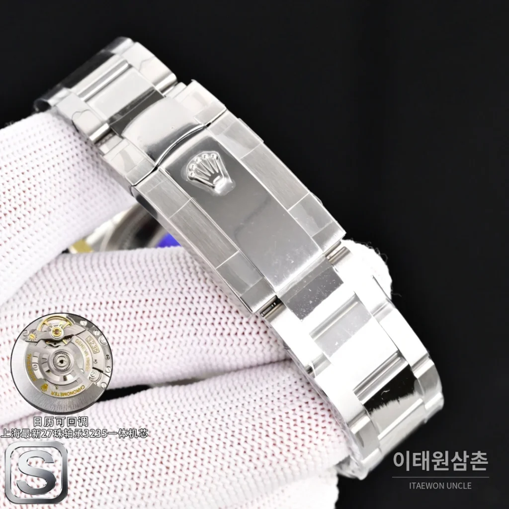 롤렉스 데이트저스트 36 904L 스틸 민트그린 다이얼 오토매틱 36mm