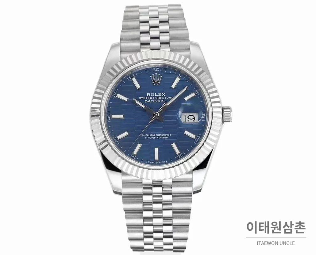 롤렉스 데이저스트 41 블랙 다이얼 오토매틱 41mm (3)
