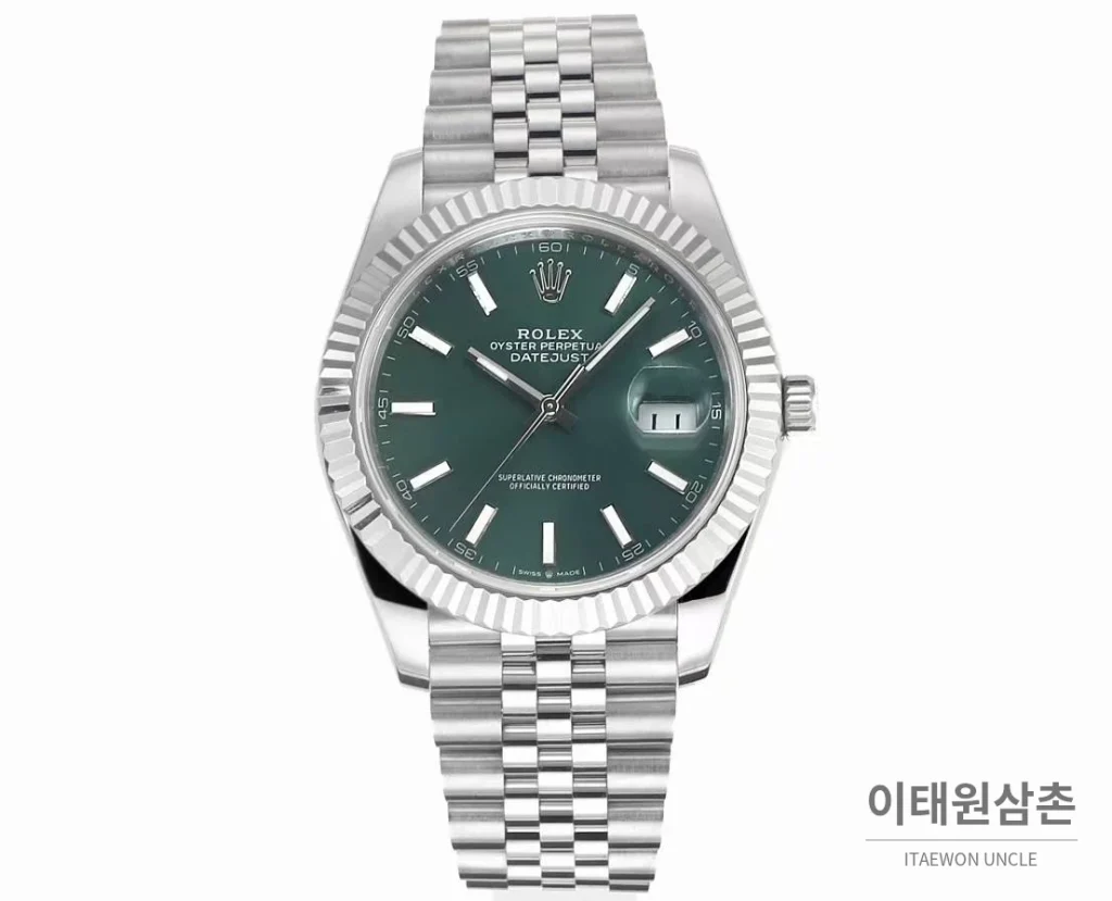 롤렉스 데이저스트 41 블랙 다이얼 오토매틱 41mm (4)