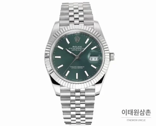 롤렉스 데이저스트 41 블랙 다이얼 오토매틱 41mm (4)
