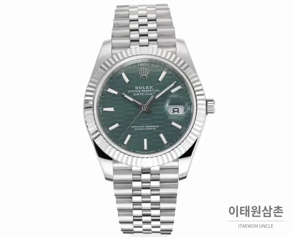 롤렉스 데이저스트 41 블랙 다이얼 오토매틱 41mm (5)