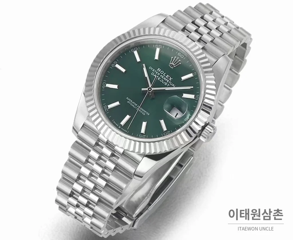 롤렉스 데이저스트 41 블랙 다이얼 오토매틱 41mm (4)