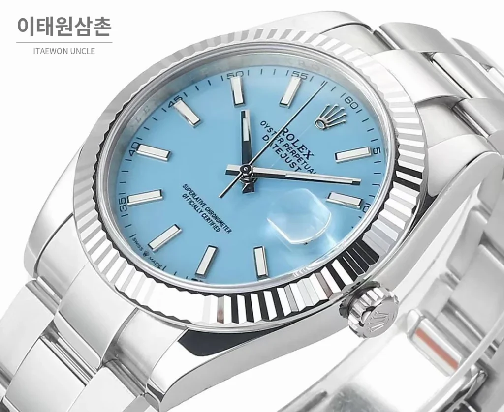 롤렉스 데이저스트 41 블랙 다이얼 오토매틱 41mm (2)