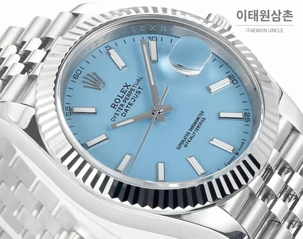 롤렉스 데이저스트 41 블랙 다이얼 오토매틱 41mm