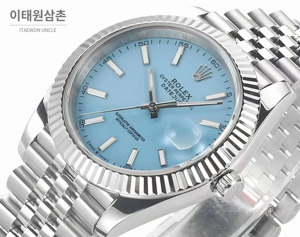 롤렉스 데이저스트 41 블랙 다이얼 오토매틱 41mm
