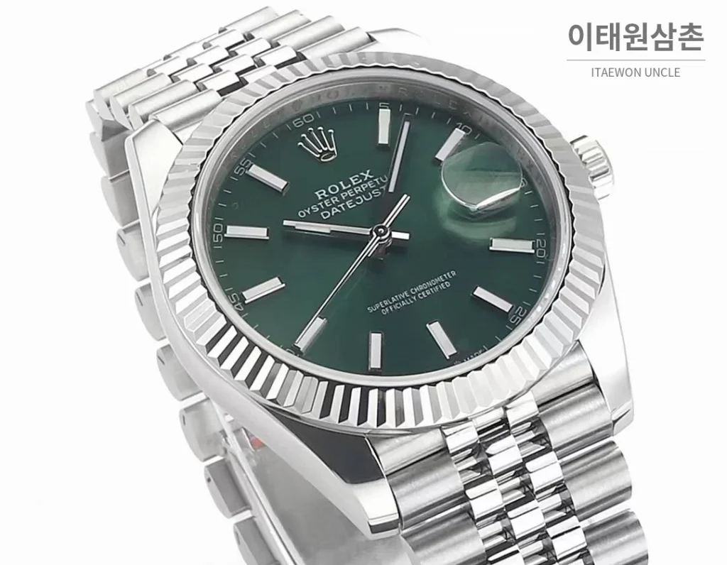 롤렉스 데이저스트 41 블랙 다이얼 오토매틱 41mm (4)