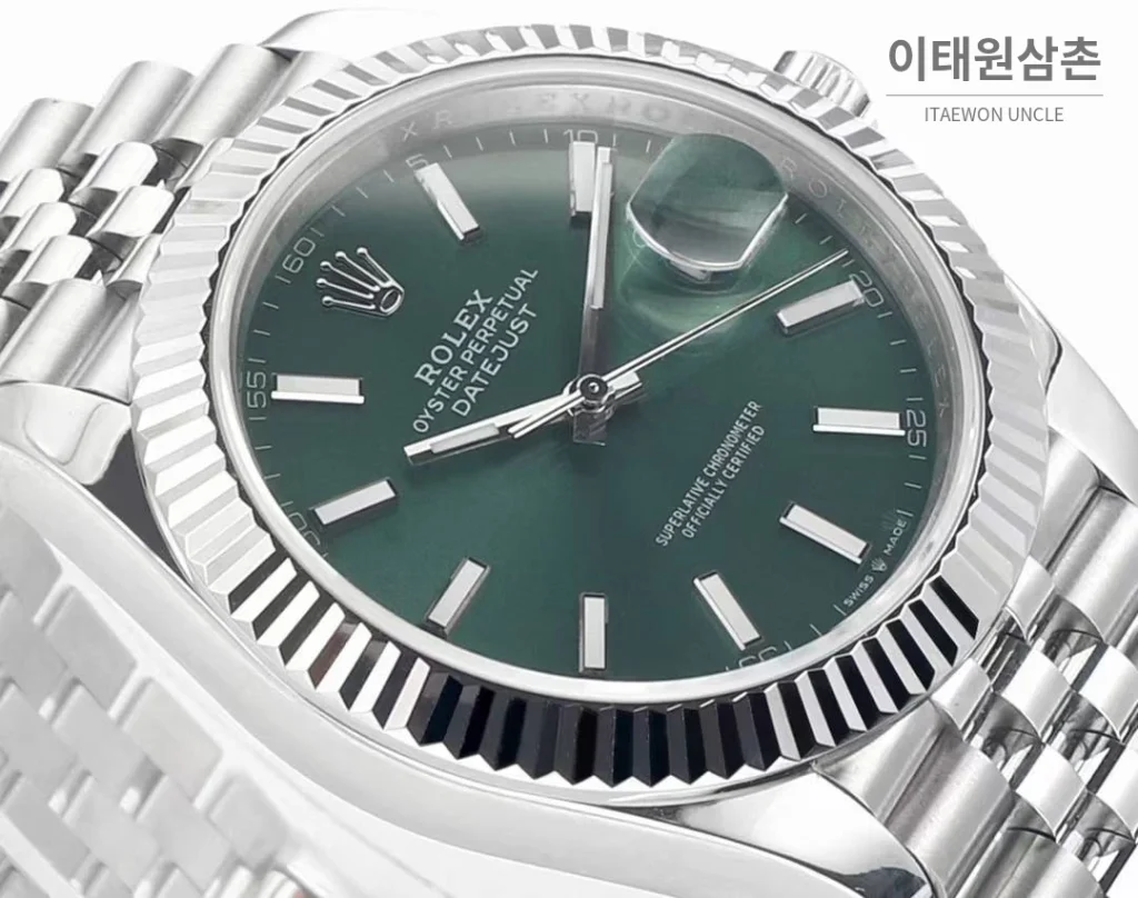 롤렉스 데이저스트 41 블랙 다이얼 오토매틱 41mm (4)