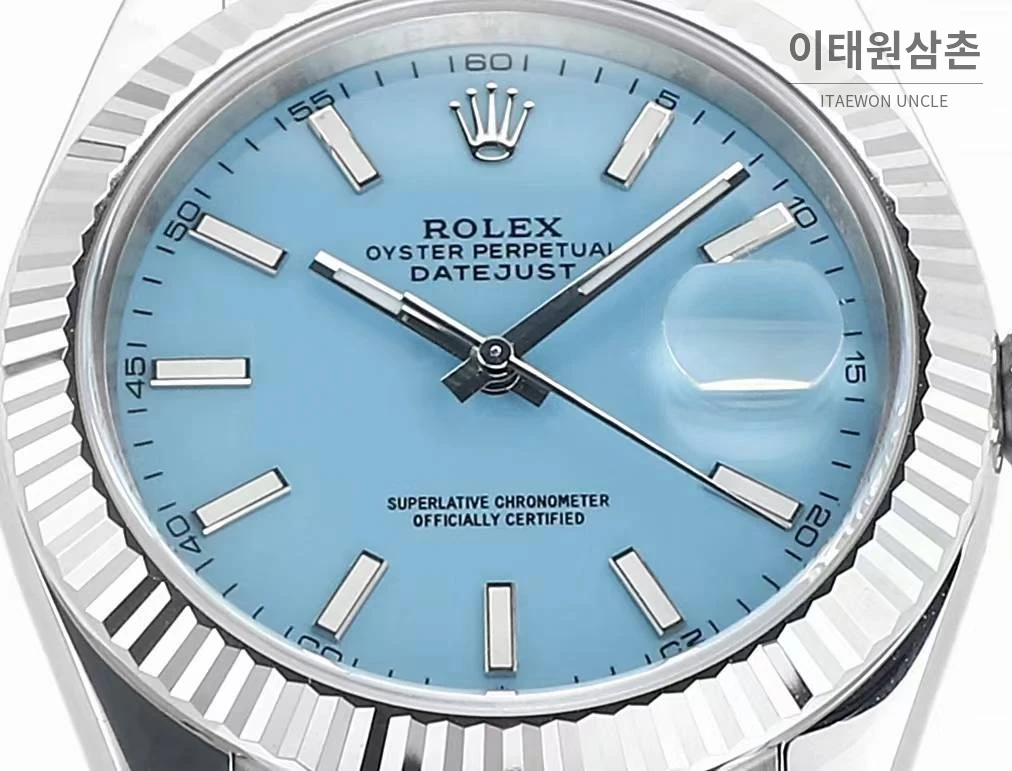 롤렉스 데이저스트 41 블랙 다이얼 오토매틱 41mm (2)