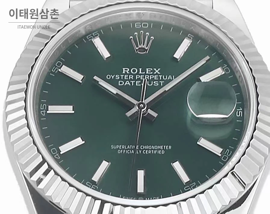 롤렉스 데이저스트 41 블랙 다이얼 오토매틱 41mm (4)