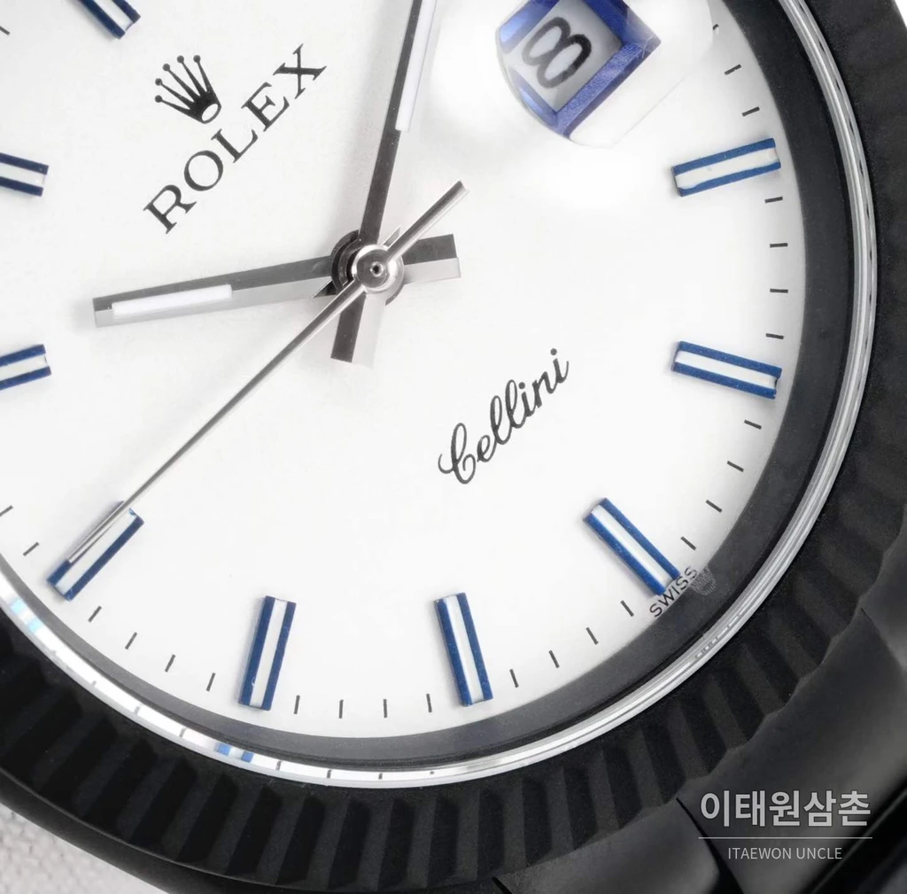 롤렉스 데이트저스트 41 DLC 매트블랙 오토매틱 41mm