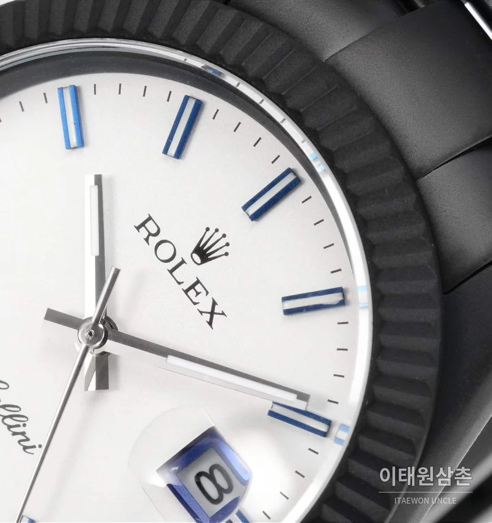 롤렉스 데이트저스트 41 DLC 매트블랙 오토매틱 41mm