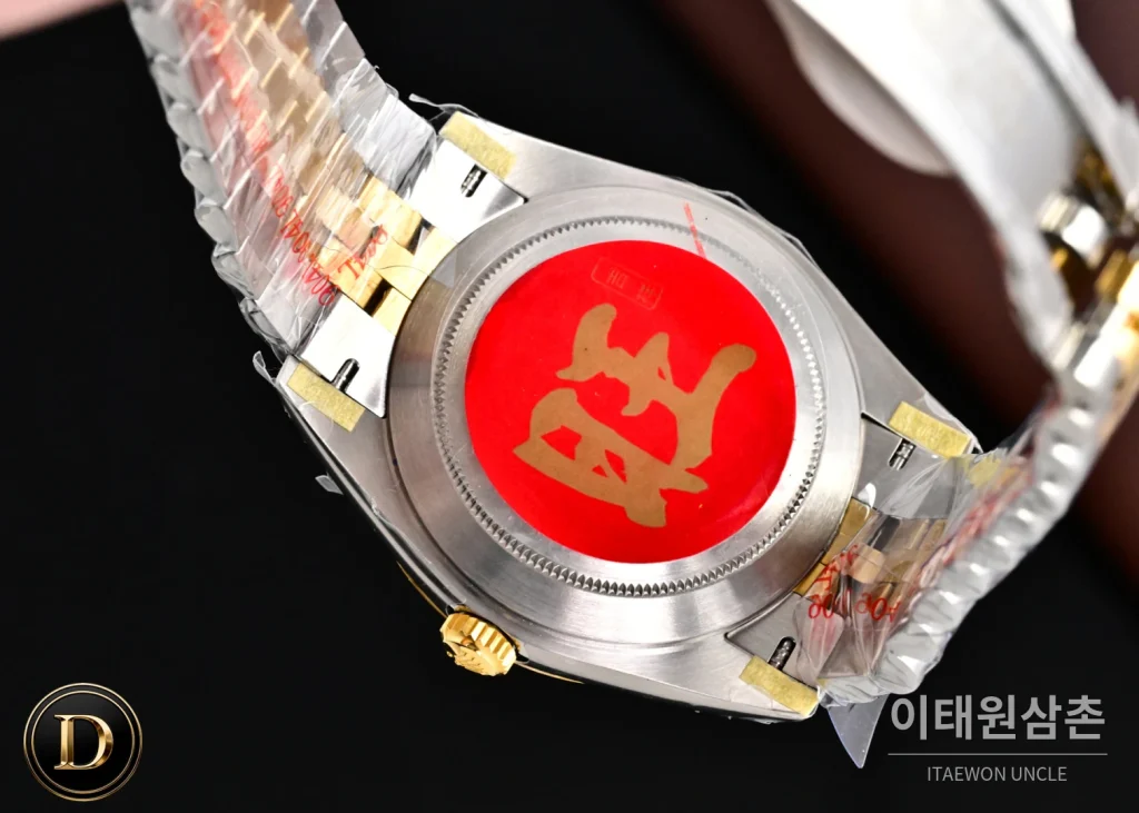 롤렉스 데이저스트41 텐포인트 실버다이얼 플루티드베젤 오토매틱 41mm