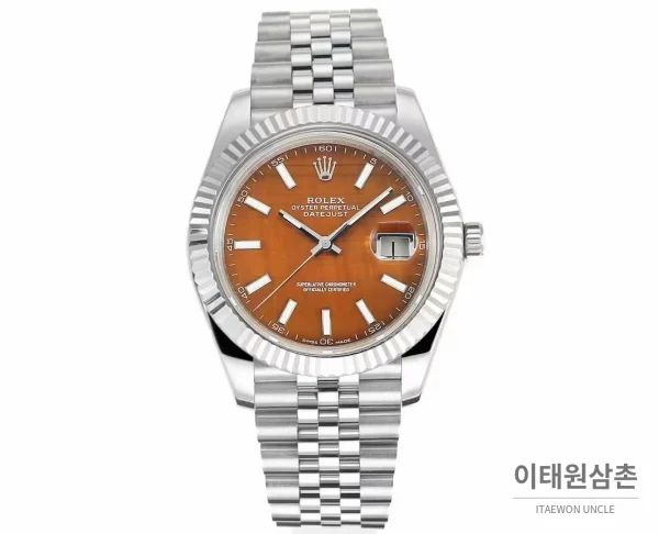 롤렉스 데이트저스트 904L스틸 천연보석다이얼 오토매틱 41mm (6) 롤렉스 데이트저스트 904L스틸 천연보석다이얼 오토매틱 41mm (6)