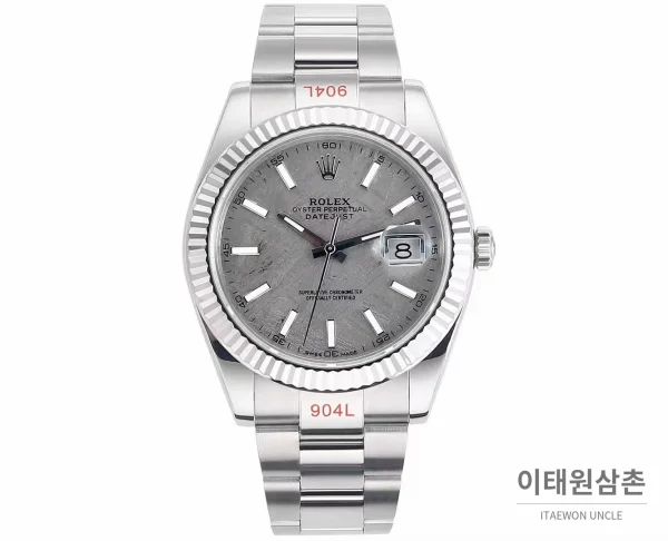 롤렉스 데이트저스트 904L스틸 천연보석다이얼 오토매틱 41mm 롤렉스 데이트저스트 904L스틸 천연보석다이얼 오토매틱 41mm