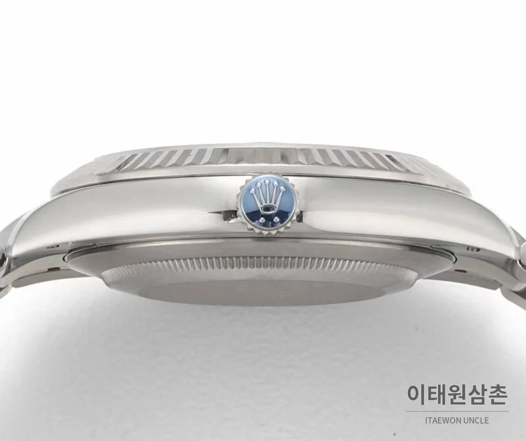 롤렉스 데이트저스트 904L스틸 천연보석다이얼 오토매틱 41mm (5)