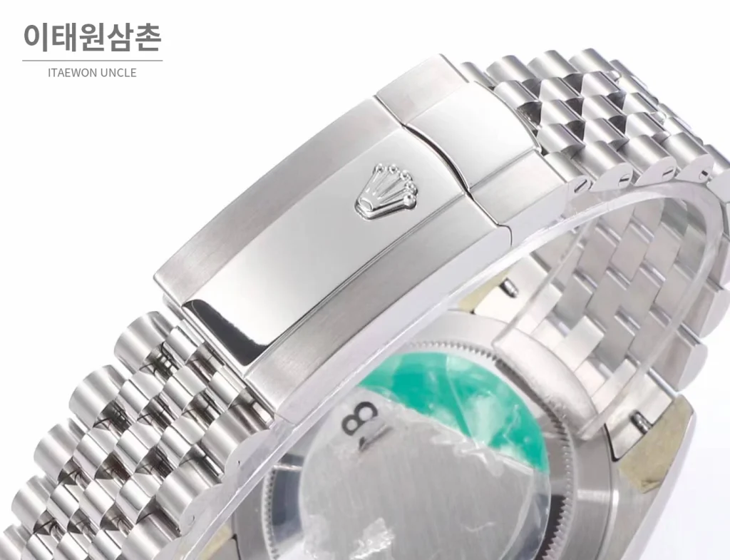 롤렉스 데이트저스트 904L스틸 천연보석다이얼 오토매틱 41mm (2)