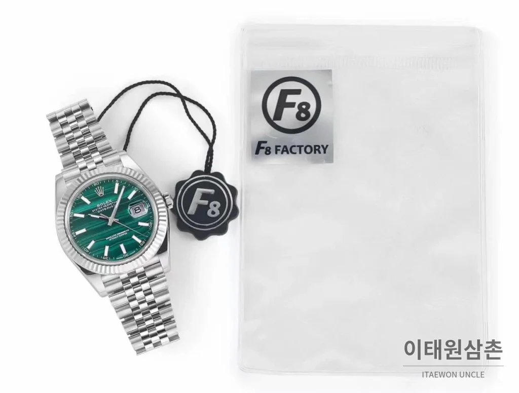 롤렉스 데이트저스트 904L스틸 천연보석다이얼 오토매틱 41mm (8)