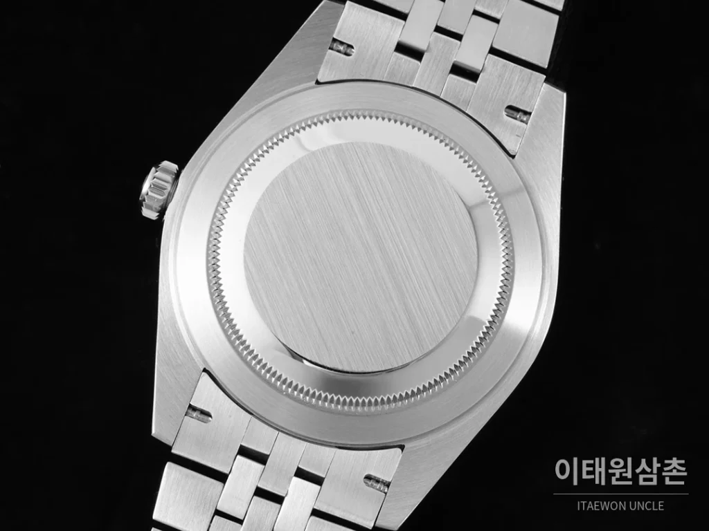 롤렉스 데이트저스트 오토매틱 41mm 그린 다이얼 스틸 브레이슬릿 그린 베젤