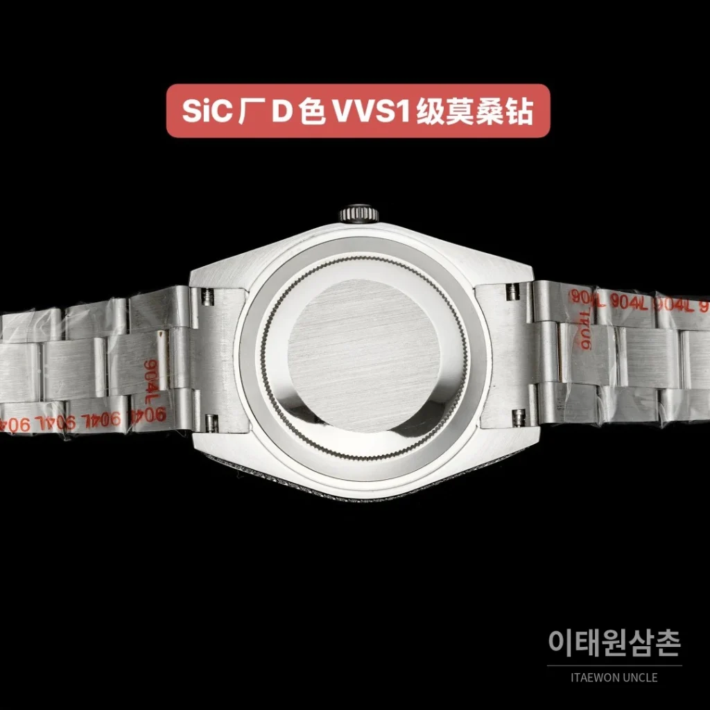 롤렉스 데이트저스트 오토매틱 화이트 다이얼 스틸 브레이슬릿