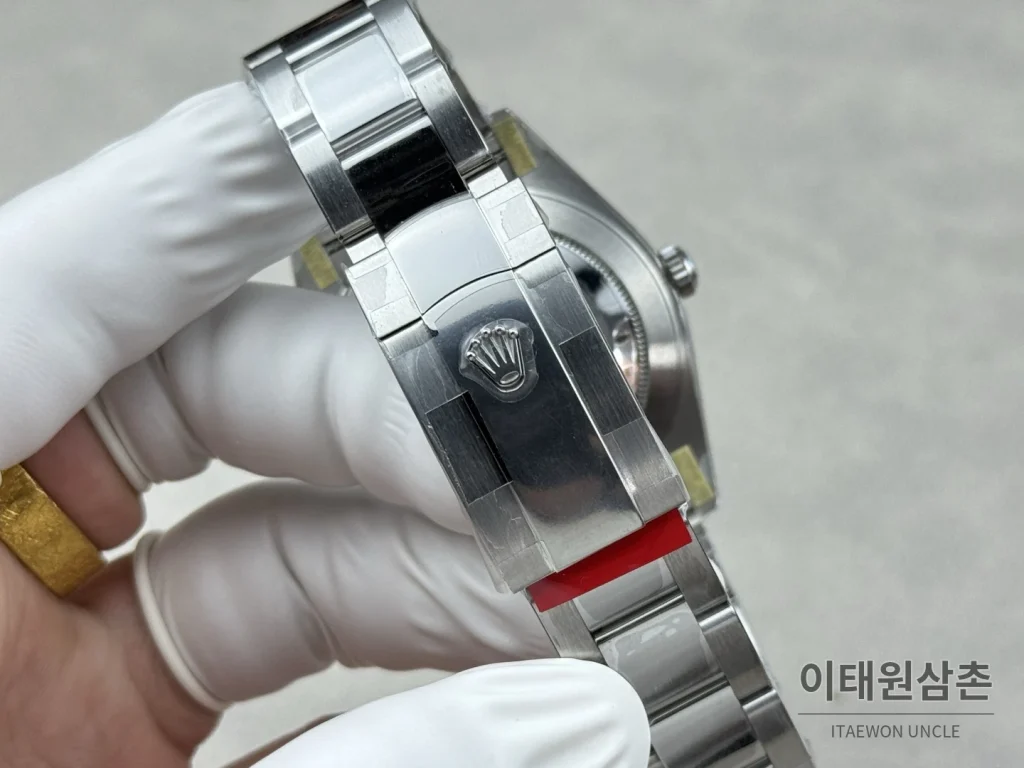 롤렉스 데이트저스트 그린 그라데이션 다이얼 오토매틱 41mm (3)