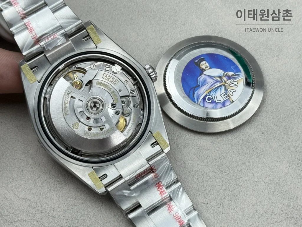 롤렉스 데이트저스트 그린 그라데이션 다이얼 오토매틱 41mm