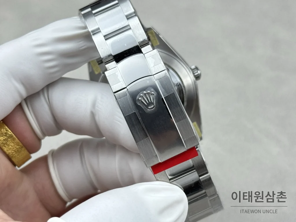롤렉스 데이트저스트 그린 그라데이션 다이얼 오토매틱 41mm