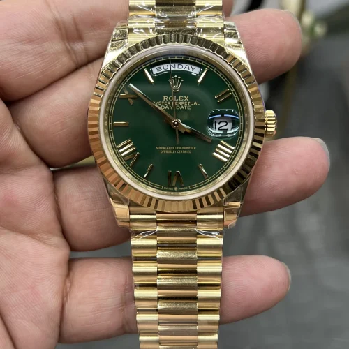 롤렉스 데이데이트 오토매틱 40mm 그린 다이얼