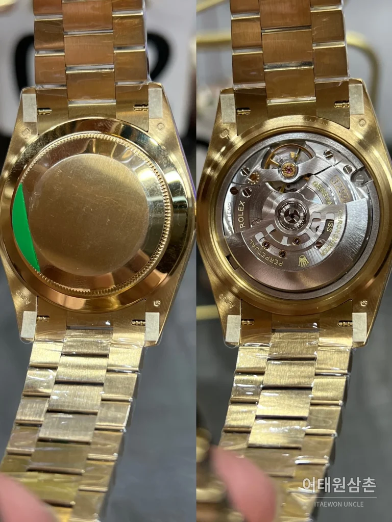 롤렉스 데이데이트 오토매틱 40mm 그린 다이얼