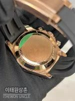 롤렉스 데이토나 18K 옐로우골드 블랙다이얼 크로노그래프 40mm (6)