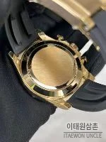 롤렉스 데이토나 18K 옐로우골드 블랙다이얼 크로노그래프 40mm (2)