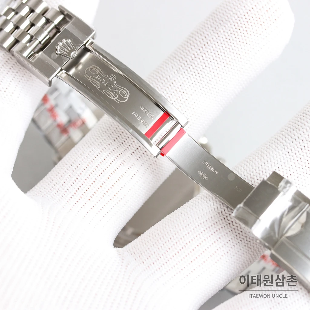 롤렉스 데이토나 904L 스틸 세라믹 베젤 주빌리 블랙다이얼 오토매틱 40mm
