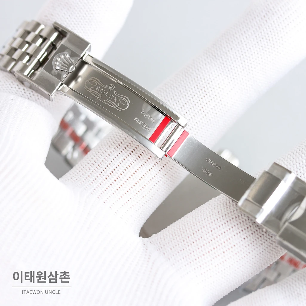 롤렉스 데이토나 904L 스틸 세라믹 베젤 주빌리 네이비다이얼 오토매틱 40mm