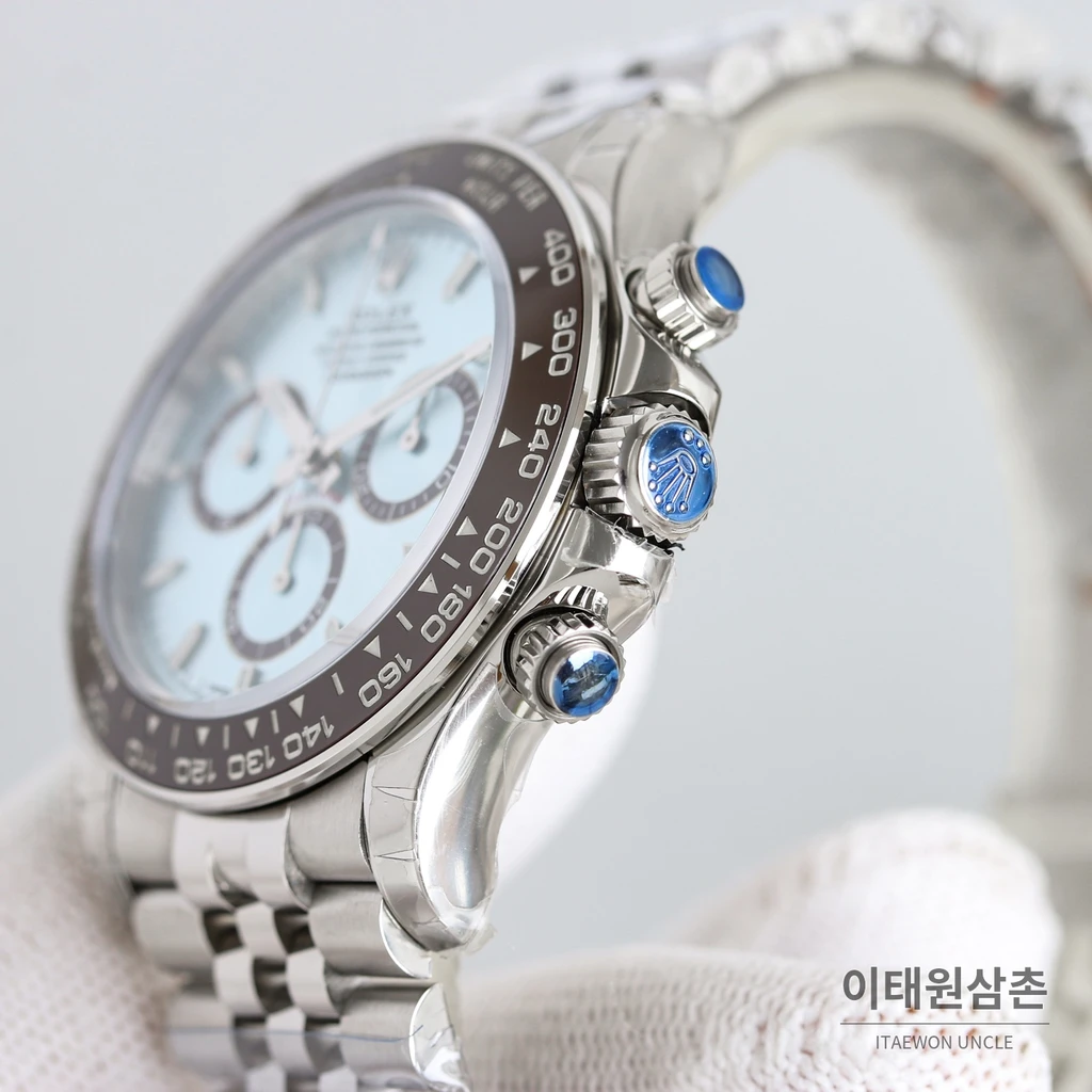 롤렉스 데이토나 904L 스틸 주빌리 아이스블루다이얼 오토매틱 40mm