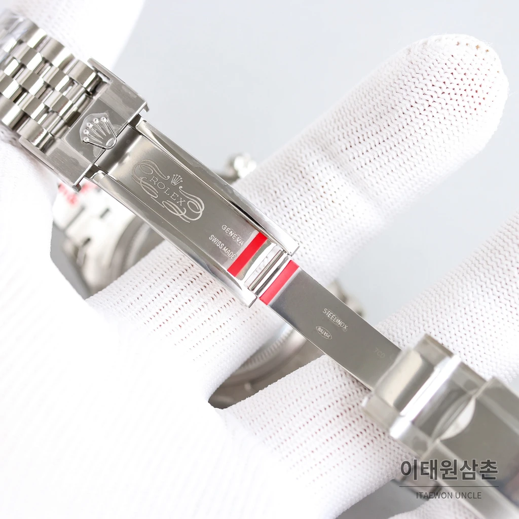 롤렉스 데이토나 904L 스틸 주빌리 화이트다이얼 오토매틱 40mm