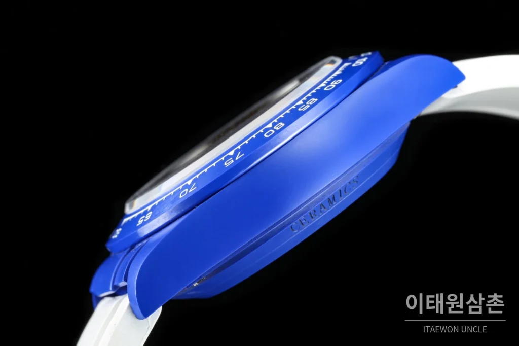 롤렉스 데이토나 AET 커스텀 블랙 세라믹 크로노그래프 오토매틱 40mm 멀티컬러 다이얼