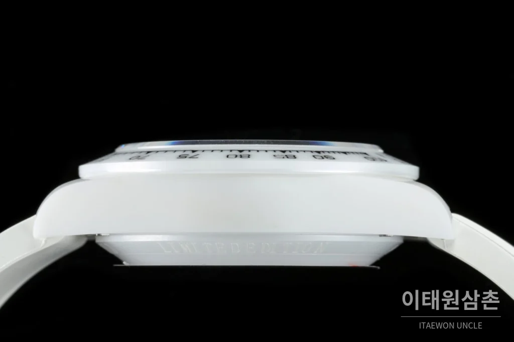 롤렉스 데이토나 AET 커스텀 블랙 세라믹 크로노그래프 오토매틱 40mm 화이트 다이얼 (2)