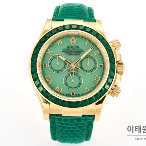 롤렉스 데이토나 크로노그래프 오토매틱 40mm 레인보우