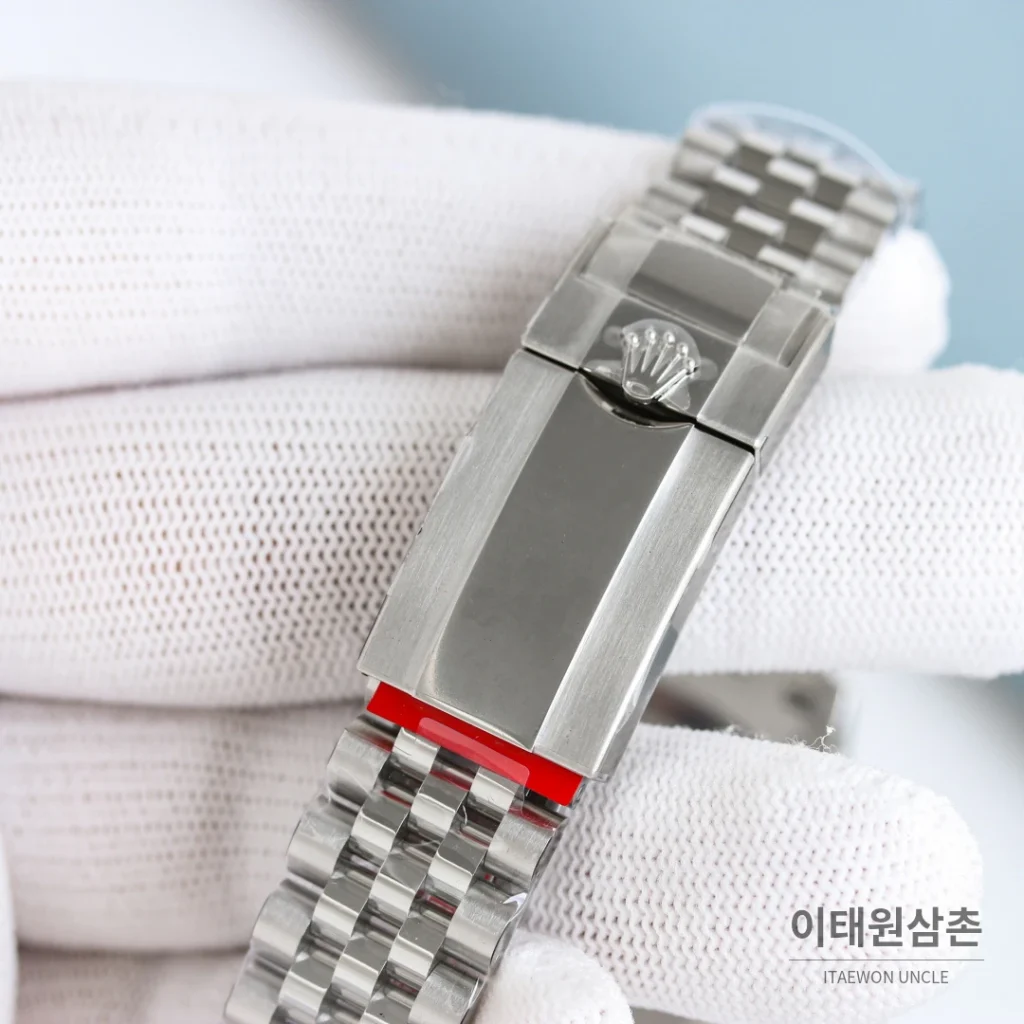 롤렉스 데이토나 크로노그래프 오토매틱 네이비 다이얼 스틸 브레이슬릿