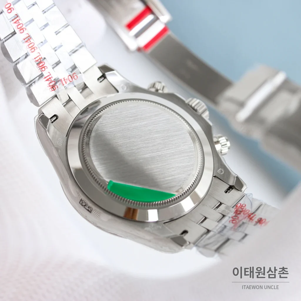 롤렉스 데이토나 크로노그래프 오토매틱 네이비 다이얼 스틸 브레이슬릿