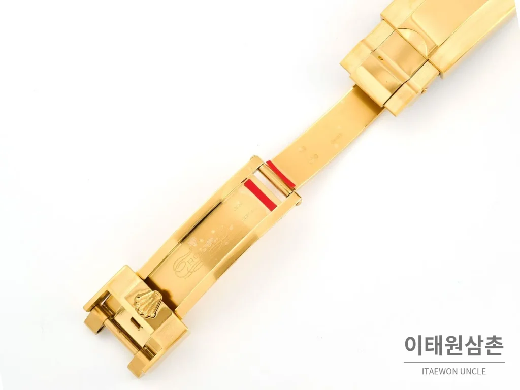 롤렉스 데이토나 비치데이토나 로마다이얼 자개판 크로노그래프 오토매틱 40mm 멀티 컬러 블루 가죽 스트랩