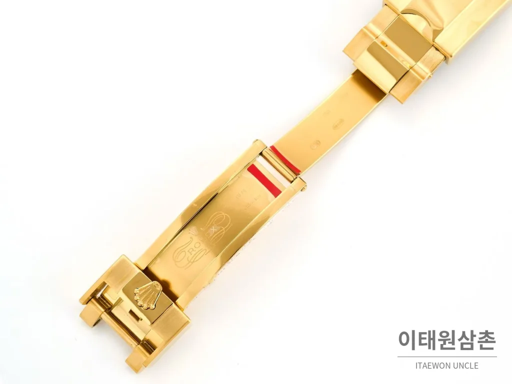 롤렉스 데이토나 비치데이토나 로마다이얼 자개판 크로노그래프 오토매틱 40mm 멀티 컬러 핑크 가죽 스트랩