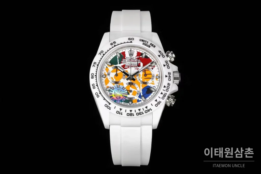 롤렉스 데이토나 세라믹 스틸 블랙다이얼 크로노그래프 오토매틱 40mm