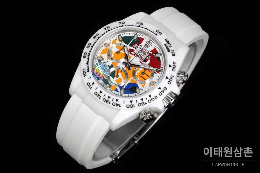 롤렉스 데이토나 세라믹 스틸 블랙다이얼 크로노그래프 오토매틱 40mm