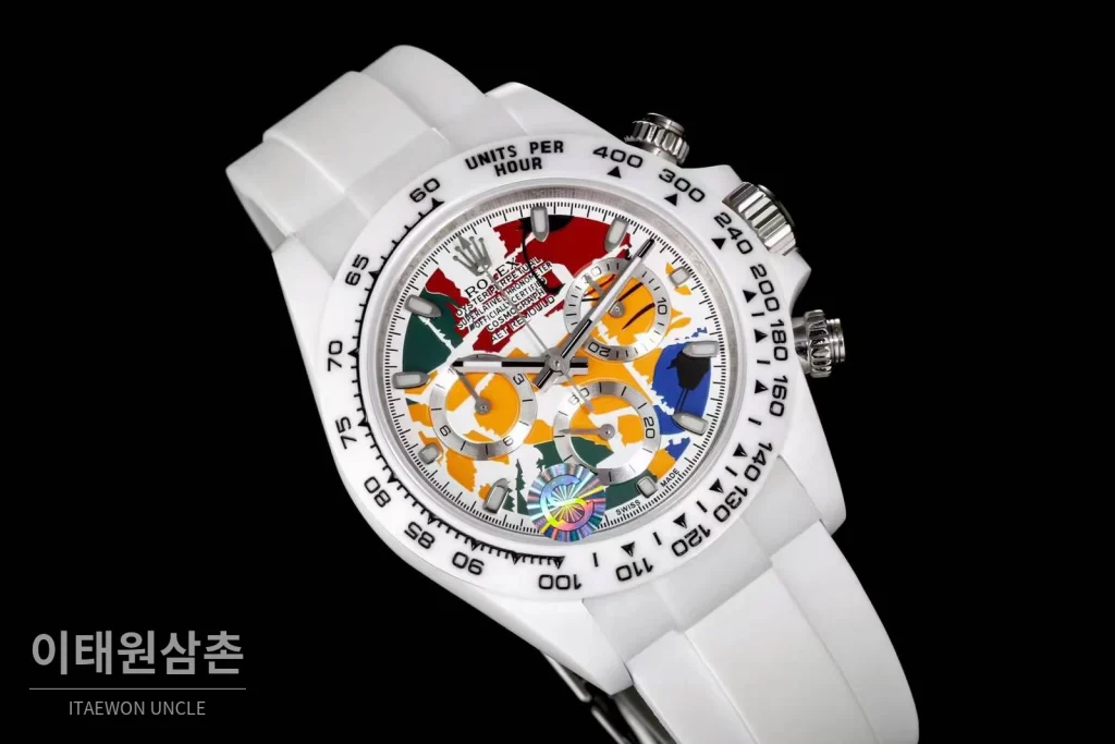 롤렉스 데이토나 세라믹 스틸 블랙다이얼 크로노그래프 오토매틱 40mm