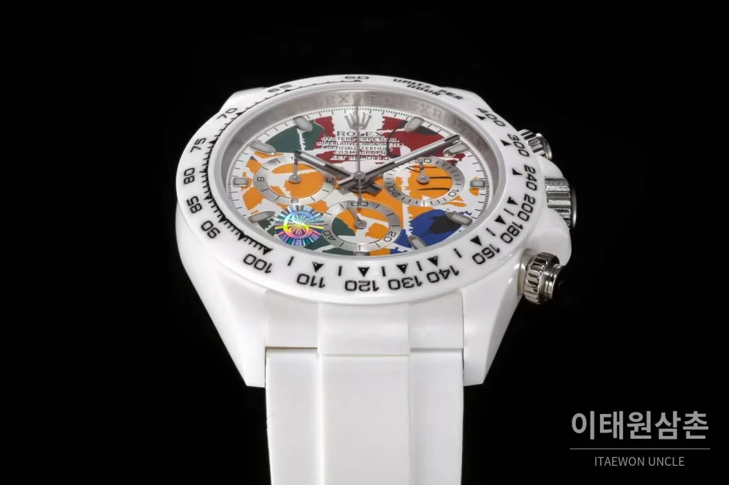 롤렉스 데이토나 세라믹 스틸 블랙다이얼 크로노그래프 오토매틱 40mm