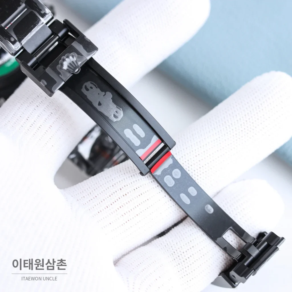 롤렉스 데이토나 크로노그래프 오토매틱 40mm 블루 다이얼 세라믹 브레이슬릿 블랙 베젤 세라믹 케이스