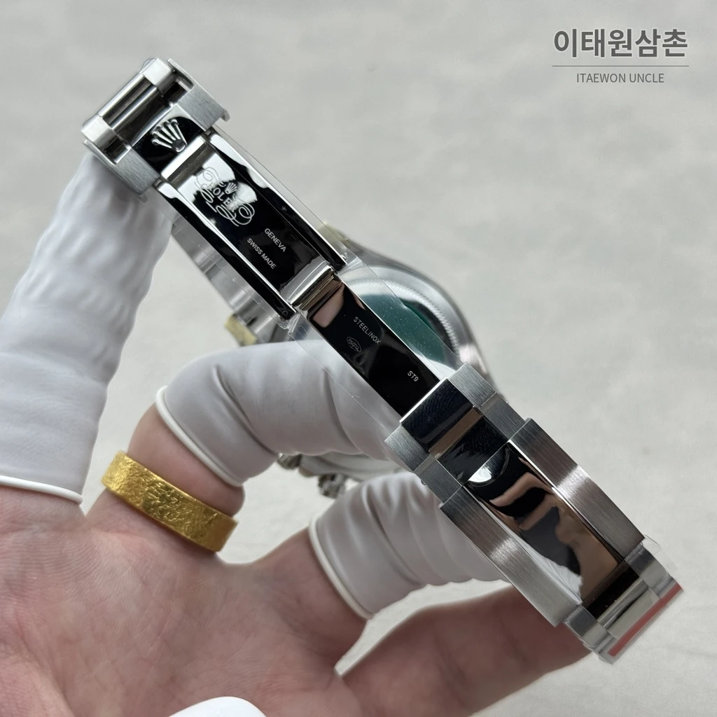 롤렉스 데이토나 포지드카본베젤 스켈레톤 크로노그래프 스틸밴드 (4)