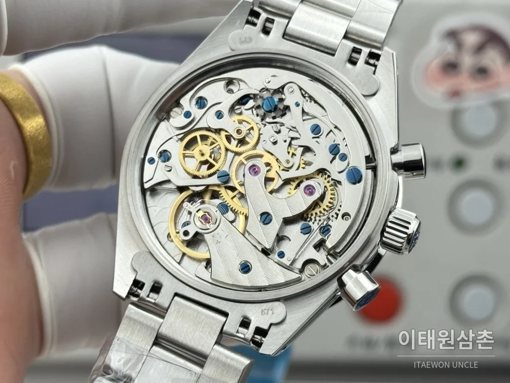 롤렉스 데이토나 뉴먼 팬더다이얼 핸드와인딩 크로노그래프 37mm (3)