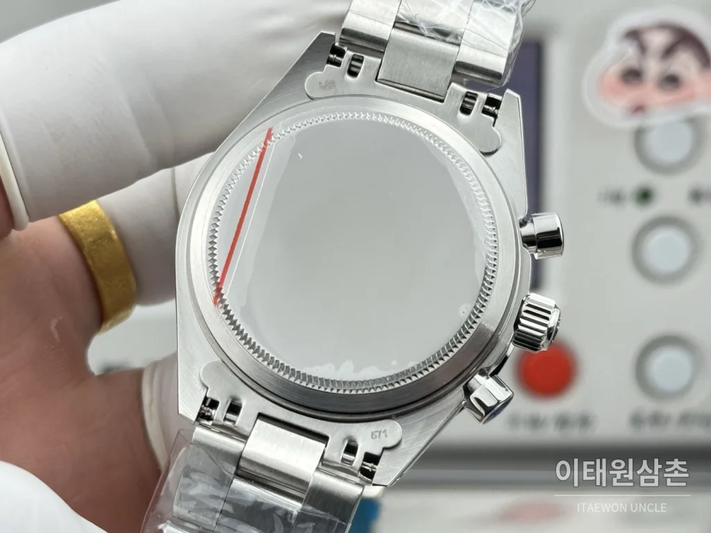 롤렉스 데이토나 뉴먼 팬더다이얼 핸드와인딩 크로노그래프 37mm (4)